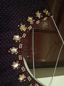 Girl&#39;s Party Dress - Gold &amp; Navy