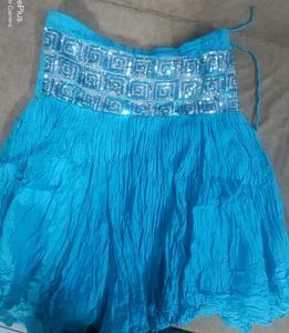 Glitter Small Skirt Upto Knees