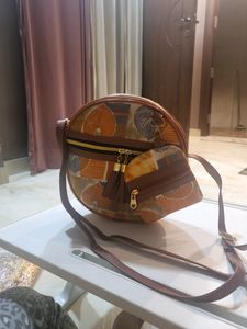 Boho Sling Bag Yellow Mustard Color