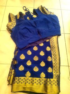 बनारसी शालु   With Buta Work