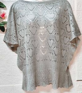 🎁Buy 2 Get 1 Free 🎁Silver Knit Top
