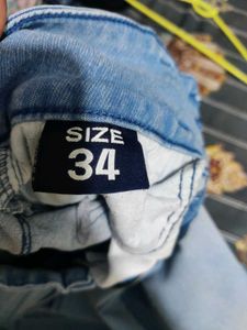 Light Wash Denim Jeans