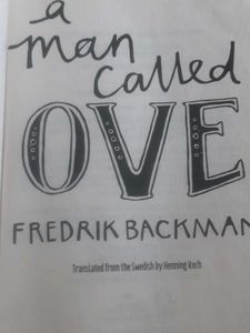 A Man Called Ove by Fredrik Backman