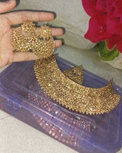 Golden Jewelry Set