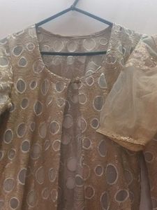 Golden Embroidered Blouse