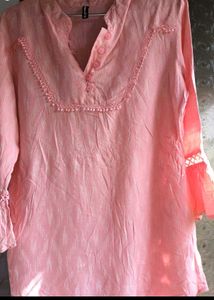 Pink Short Kurtiii 🩷🩷