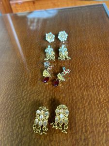 5 Pairs Fresh Ear Studs