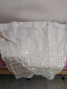 Off-white Lehenga