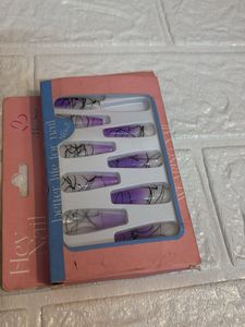 Set Of 3 Press On Nails