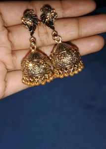 3 Golden New Earrings