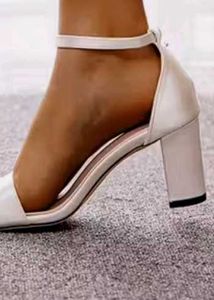 Elegant White Heels