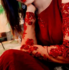 Burgundy Floral Dress