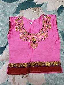 Girls' Ethnic Clothing Set