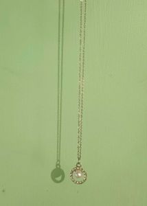 Pearl Halo Pendant Necklace