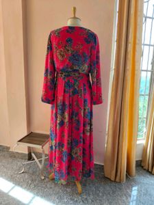Floral Print Maxi Dress