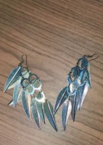 Feather Dangle Earrings