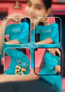 Turquoise Graphic Tee