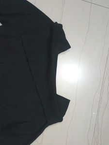 Elegant Black designer Sleeve Top