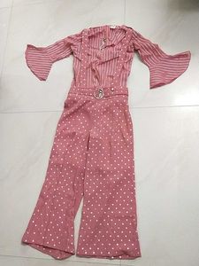 Peach Colour Partywear Dress