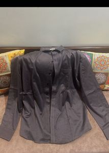 Gray Long Sleeve Shirt