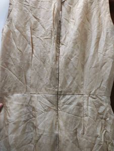 Golden Sleeveless Dress