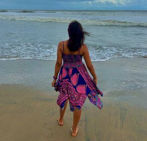 Boho Goa Print Dress