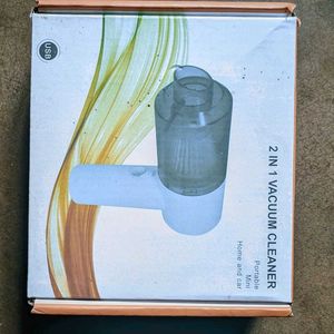 2-in-1 Mini USB Vacuum Cleaner