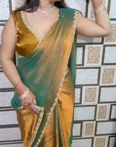 New Saree With Blouse Piece