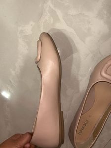 Luna Blu Beige Ballerinas