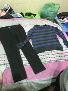 Winter Top And Pants Set