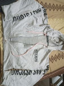 Crop Top Like Hoodie