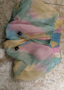 Tie-Dye Two-Piece Outfit