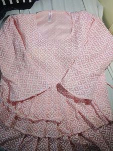 Vintage Pink Lace Top