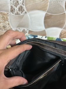 Brown Leather Handbag
