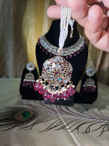 Party Wear Punjabi Necklace Set