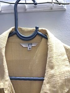 AND Yellow Button-Down Shirt