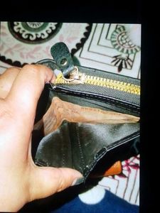 Quilted Black Wallet