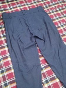 Striped formal/informal trousers