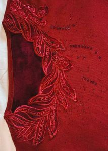 SizeM/L 🎁Buy 2 Get 1 Free 🎁Red Long Sleeve Top