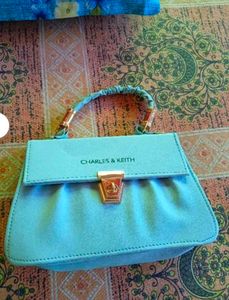 Chic Blue Handbag