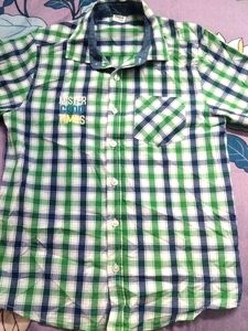 Boys Green Checkered Shirt🎀