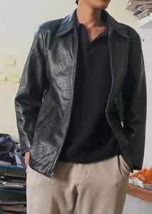 PURE LEATHER JACKET ✅