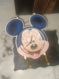 Mickey Wall Clock + Photo Frame