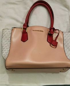 Michael Kors Tote Bag - Pink Pastel & Logo