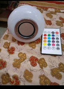 LED Smart Light Bulb with Bluetooth Speaker