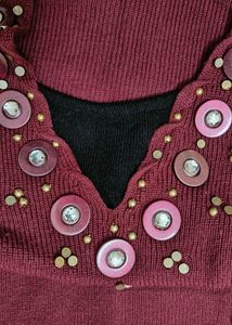 Maroon Sweater