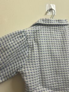 Cute small checkered t-shirt