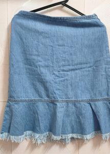 Denim Skirt