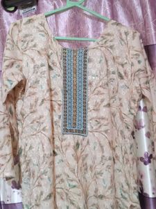 Floral Print Kurta
