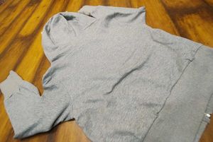 Cozy Grey Heart Hoodie